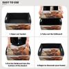 xigua Highland Cows Storage Bins with Handle Collapsible Storage Cube Home Decor Storage Baskets Organizer for Toys Books Shelves Closet Laundry Nursery view 3