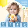 XXEDSPTY Montessori Baby Sensory Toys for 6-12 Months, Silicone Pull String Teething Toy, Infant Fidget Travel Toys, Airplane Travel Essentials, Newborn Baby Christmas & Birthday Gift for Babies view 4