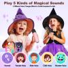 Mini Karaoke Machine with 2 Wireless Microphones, Karaoke Machine for Kids Adults, Singing Toys for Ages 3, 4, 5, 6, 7, 8 +, Best Gift for Birthday, Party, Christmas | Karaoke Machine for Girls view 4