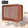 Cash Vault Wooden Savings Box, 3000 Cashbox Saving, Cash Savings Challenge Box, Wooden Money Box, Cash Saver Box for Cash for Adults, Money Box for Cash Gift with Target Numbers (3000 Dollar) view 4
