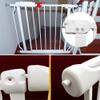 GOCHUSX Pet Dog Gate, Extra Wide Safety Automatically Close Door, Expandable Indoor Barrier for Stairs Room Dividers, 74-265.9cm(White,146~157.9cm) view 2