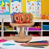 Kids Scissors for Classroom School Kids Student with Rack(Classroom Teacher Bulk Pack with Wood Holder) (12) view 2