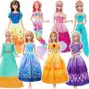 8 Sets Different Princess Costume Dresses for 11.5 inch Girl Doll Clothes Accessories view 1