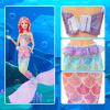 8 Sets Different Princess Costume Dresses for 11.5 inch Girl Doll Clothes Accessories view 4