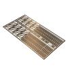 RC Boat Model Railing Height 29mm Brass Etched Three Rail Micro Marine Armrest Handrail for 960 RC Boat view 1