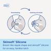 MAM Original Matte Baby Pacifiers, Binky for 16+ Months, BPA-Free Silicone Nipple, Easy to Clean, Best for Breastfed Babies, Developed with Medical Experts, 4 Count Binkies view 4