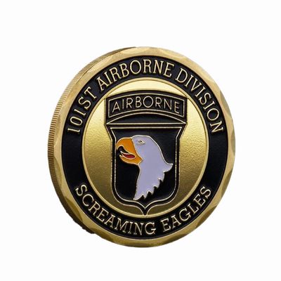 101st Airborne Division Screaming Eagles US Military Commemorative Gold Coin