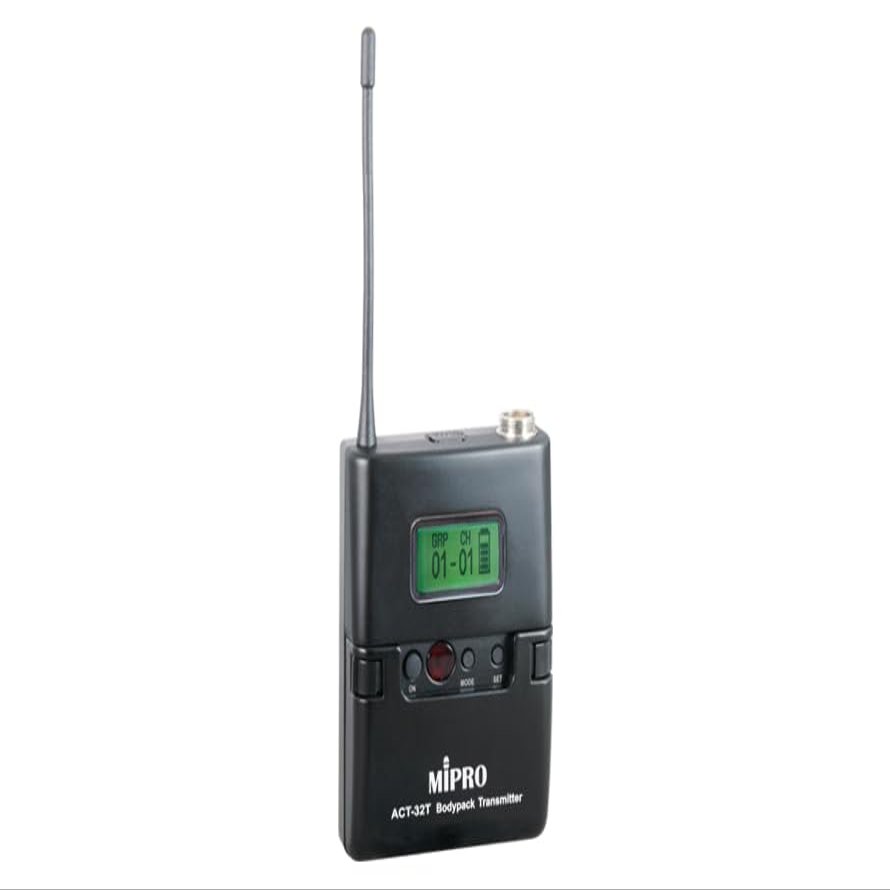 MIPRO ACT-32T UHF Bodypack Transmitter, 5ND: 566-590 MHz