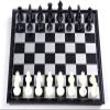 NPQPNAFC Plastic Chess Magnetic Travel Chess Set with Board That Becomes A Storage Compartment, Great Travel Toy Set with Folding Chess Board Chess Chess view 1