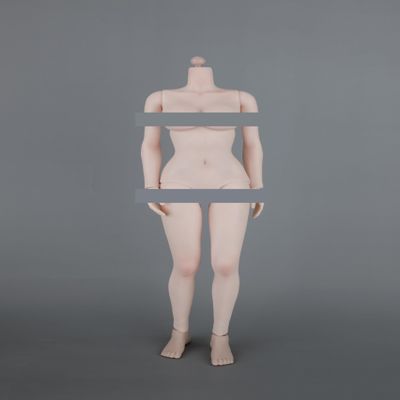 1/6 Scale Female Body,12inch Female Half-Seamless Pale Skin Joint Flexible Action Figure Body Collection