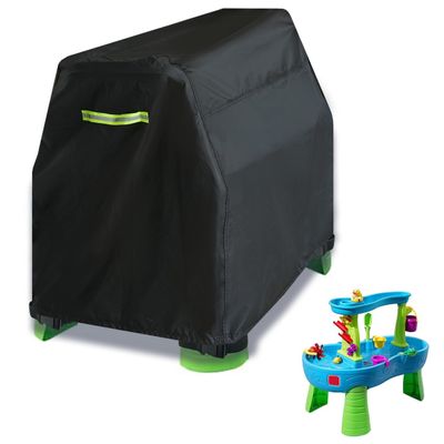 AMMSUN Kids Water Table Cover Fit Rain Showers Splash Pond Water Table,Waterproof Dust Proof Anti-UV Outdoor Water Table Toys Coverfor Toddlers -Cover only