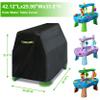 AMMSUN Kids Water Table Cover Fit Rain Showers Splash Pond Water Table,Waterproof Dust Proof Anti-UV Outdoor Water Table Toys Coverfor Toddlers -Cover only view 2