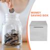 LALAFINA Stainless Steel Piggy Bank for Saving Unbreakable Money Box for Adults Secure Deposit Box for Cash Savings for Birthdays and Festivals view 4