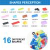 Anksono 1500 Pieces Building Bricks, Classic Bulk Building Blocks Set, Creative Building Toys Compatible with All Major Brands, Gfits for Kids - 16 Shapes / 10 Colors view 3