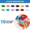 Anksono 1500 Pieces Building Bricks, Classic Bulk Building Blocks Set, Creative Building Toys Compatible with All Major Brands, Gfits for Kids - 16 Shapes / 10 Colors view 4
