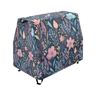Wajiw Flowers Water Table Cover for Step2 Rain Showers Splash Pond Water Table Waterproof Anti-UV Dust Proof Outdoor Toys Cover-Cover only