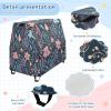 Wajiw Flowers Water Table Cover for Step2 Rain Showers Splash Pond Water Table Waterproof Anti-UV Dust Proof Outdoor Toys Cover-Cover only view 4