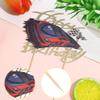 1 PCS Race Car Happy Birthday Cake Topper Glitter Checkered Flag Flag Racing Car Cake Pick for Let's Go Racing Theme Baby Shower Boys Girls Birthday Party Cake Decorations Supplies view 3