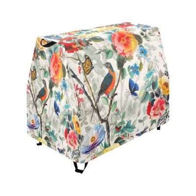 Wajiw Flower and Bird Water Table Cover for Step2 Rain Showers Splash Pond Water Table Waterproof Anti-UV Dust Proof Outdoor Toys Cover-Cover only