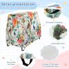 Wajiw Flower and Bird Water Table Cover for Step2 Rain Showers Splash Pond Water Table Waterproof Anti-UV Dust Proof Outdoor Toys Cover-Cover only view 4