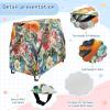 Wajiw Flower and Bird Water Table Cover for Step2 Rain Showers Splash Pond Water Table Waterproof Anti-UV Dust Proof Outdoor Toys Cover-Cover only view 4
