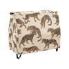 Wajiw Leopard Water Table Cover for Step2 Rain Showers Splash Pond Water Table Waterproof Anti-UV Dust Proof Outdoor Toys Cover-Cover only view 2