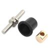 Liru Clutch Pushrod Bushing Set Master Cylinder Boot for HONDA RC30 RC45 VF500 VFR500 VFR750 VFR1100 Copper Gold view 1