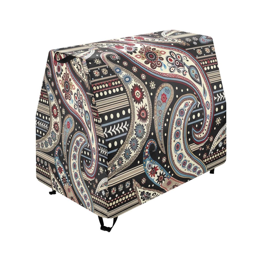 Wajiw Paisley Water Table Cover for Step2 Rain Showers Splash Pond Water Table Waterproof Anti-UV Dust Proof Outdoor Toys Cover-Cover only