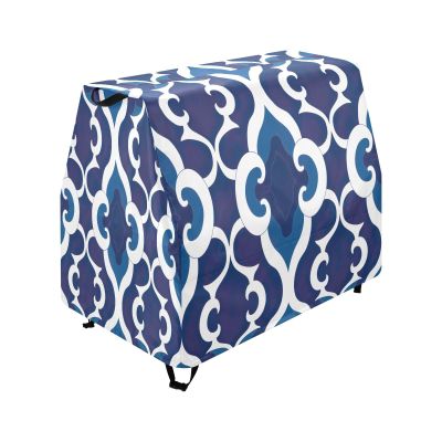 Wajiw Geometric Pattern Water Table Cover for Step2 Rain Showers Splash Pond Water Table Waterproof Anti-UV Dust Proof Outdoor Toys Cover-Cover only