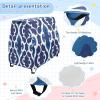 Wajiw Geometric Pattern Water Table Cover for Step2 Rain Showers Splash Pond Water Table Waterproof Anti-UV Dust Proof Outdoor Toys Cover-Cover only view 4
