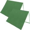 2 Pack Swingset Replacement Tarp Playground Wooden Sunshade Canopy Waterproof UV Protection Cover Playground Roof, 52" x 90" (Color Set 1) view 1