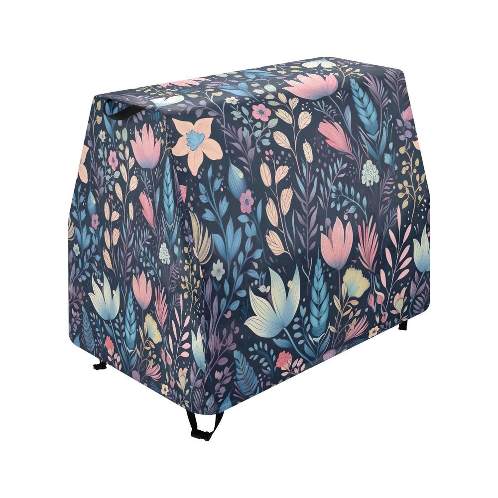 Wajiw Flowers Water Table Cover for Step2 Rain Showers Splash Pond Water Table Waterproof Anti-UV Dust Proof Outdoor Toys Cover-Cover only