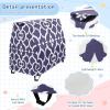 Wajiw Geometric Pattern Water Table Cover for Step2 Rain Showers Splash Pond Water Table Waterproof Anti-UV Dust Proof Outdoor Toys Cover-Cover only view 4