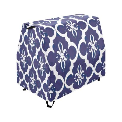 Wajiw Geometric Pattern Water Table Cover for Step2 Rain Showers Splash Pond Water Table Waterproof Anti-UV Dust Proof Outdoor Toys Cover-Cover only