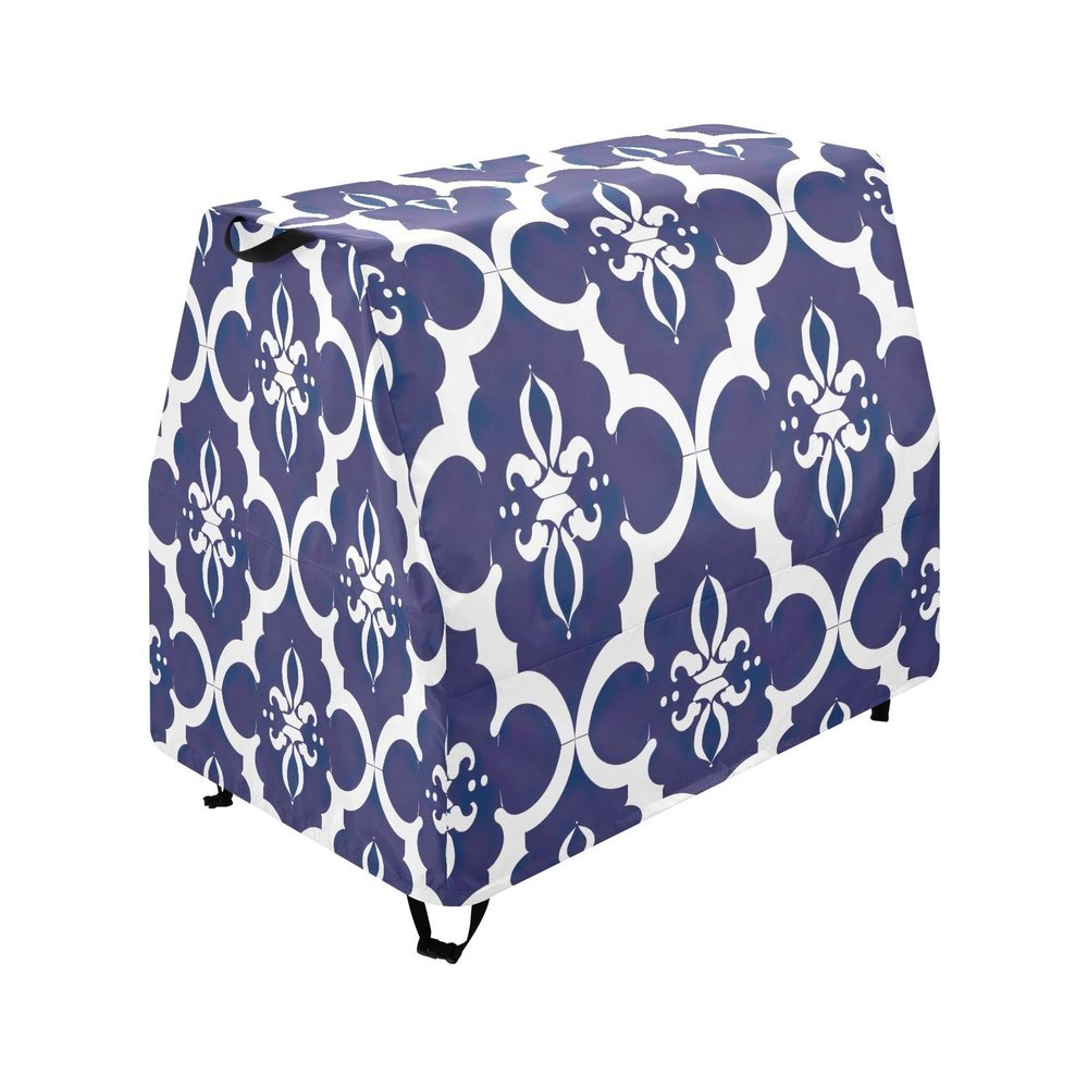 Wajiw Geometric Pattern Water Table Cover for Step2 Rain Showers Splash Pond Water Table Waterproof Anti-UV Dust Proof Outdoor Toys Cover-Cover only