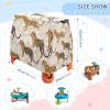Wajiw Leopard Water Table Cover for Step2 Rain Showers Splash Pond Water Table Waterproof Anti-UV Dust Proof Outdoor Toys Cover-Cover only view 3