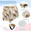 Wajiw Leopard Water Table Cover for Step2 Rain Showers Splash Pond Water Table Waterproof Anti-UV Dust Proof Outdoor Toys Cover-Cover only view 4