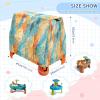 Wajiw Marble Pattern Water Table Cover for Step2 Rain Showers Splash Pond Water Table Waterproof Anti-UV Dust Proof Outdoor Toys Cover-Cover only view 3