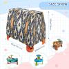 Wajiw Izbet Pattern Water Table Cover for Step2 Rain Showers Splash Pond Water Table Waterproof Anti-UV Dust Proof Outdoor Toys Cover-Cover only view 3