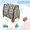 Wajiw Izbet Pattern Water Table Cover for Step2 Rain Showers Splash Pond Water Table Waterproof Anti-UV Dust Proof Outdoor Toys Cover-Cover only view 3