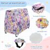 Wajiw Floral Water Table Cover for Step2 Rain Showers Splash Pond Water Table Waterproof Anti-UV Dust Proof Outdoor Toys Cover-Cover only view 4