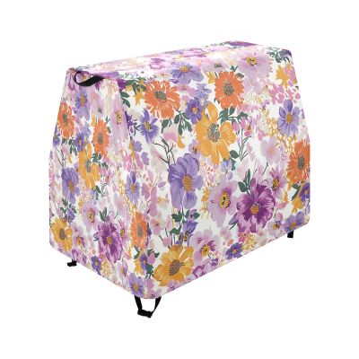 Wajiw Floral Water Table Cover for Step2 Rain Showers Splash Pond Water Table Waterproof Anti-UV Dust Proof Outdoor Toys Cover-Cover only