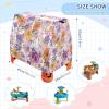 Wajiw Floral Water Table Cover for Step2 Rain Showers Splash Pond Water Table Waterproof Anti-UV Dust Proof Outdoor Toys Cover-Cover only view 3