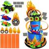 19PCS Truck Cake Decorations Trucks Race Cars Cake Topper For Truck Themed Racing Car Party Decoration Supplies view 1