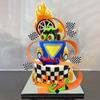 19PCS Truck Cake Decorations Trucks Race Cars Cake Topper For Truck Themed Racing Car Party Decoration Supplies view 3