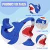 WERNNSAI Shark Piata - Ocean Shark Birthday Party Decorations Kids Boys Pinata with Blindfold and Bat for Under the Sea Party Supplies Baby Shower Birthday Game Set view 4