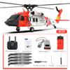 URMODELAND F09-S RC Helicopter, 1/47 Remote Control Helicopter 2.4G 6CH DD RC Aircraft for Adults, 6G/3D Stunt RC Airplane, Brushless Aaileronless RC Flying Plane with Flight Control-RTF, Type 3 view 2