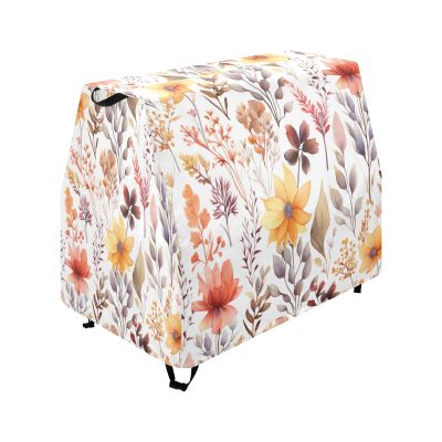 Wajiw Wild Flower Water Table Cover for Step2 Rain Showers Splash Pond Water Table Waterproof Anti-UV Dust Proof Outdoor Toys Cover-Cover only