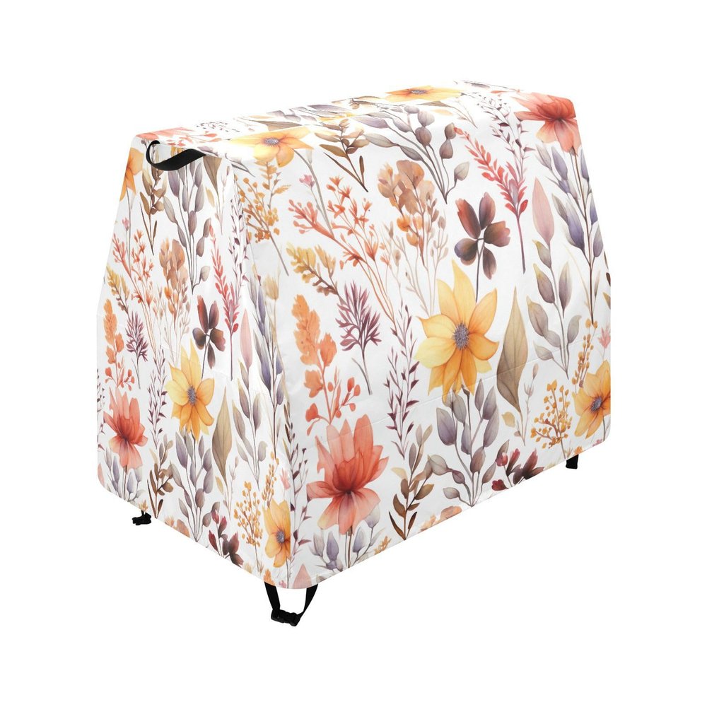 Wajiw Wild Flower Water Table Cover for Step2 Rain Showers Splash Pond Water Table Waterproof Anti-UV Dust Proof Outdoor Toys Cover-Cover only