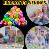 Mikulala 24 Pack LED Light up Animal Rings, Christmas Party Favors for Kids 4-8 8-12 Glow in Dark Goodie Bag Stuffers Treasure Box Toys Carnival Classroom Prizes Birthday Return Gifts for Boys Girls view 3